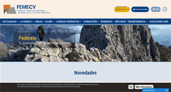 Desktop Screenshot of femecv.com
